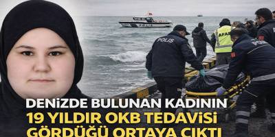 Denizde Bulunan Kadının 19 Yıldır OKB Tedavisi Gördüğü Ortaya Çıktı