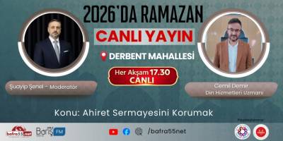 Ramazan Programında Derbent Mahallesi'nde Ahiret Sermayesini Korumak Konuşuluyor!