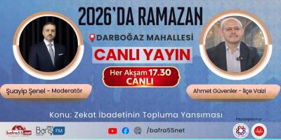 2026 Ramazan Özel Programı Darboğaz Mahallesi’nden Canlı Yayınlanacak