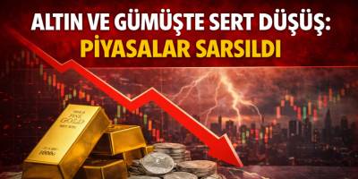 Altın ve Gümüşte Sert Düşüş: Piyasalar Sarsıldı