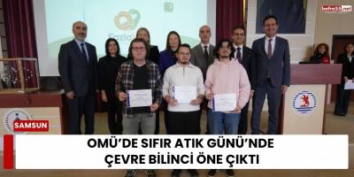 OMÜ’de Sıfır Atık Günü’nde Çevre Bilinci Öne Çıktı
