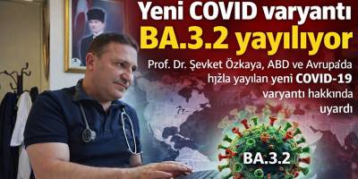 Yeni COVID varyantı BA.3.2 yayılıyor