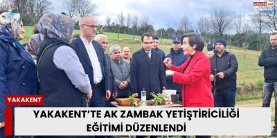 Yakakent’te ak zambak yetiştiriciliği eğitimi düzenlendi