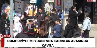 Cumhuriyet Meydanı’nda Kadınlar Arasında Kavga
