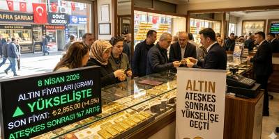 Altın ateşkes sonrası yükselişe geçti