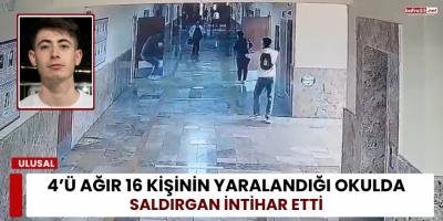 4’ü Ağır 16 Kişinin Yaralandığı Okulda Saldırgan İntihar Etti