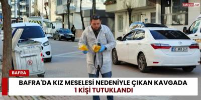 Bafra'da Kız Meselesi Nedeniyle Çıkan Kavgada 1 Kişi Tutuklandı