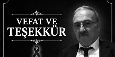 Merhum Cemal Atmaca İçin Vefat ve Teşekkür Mesajı