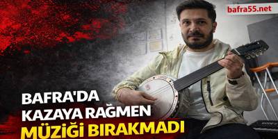 Bafra Halk Eğitim Koro Şefi Emre Bilkay Hayallerinden Vazgeçmedi