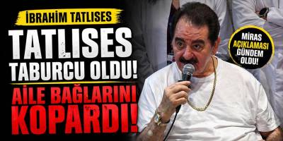 Tatlıses Taburcu Oldu, Aile Bağlarını Kopardı: Çocuklarıma Kuruş Yok