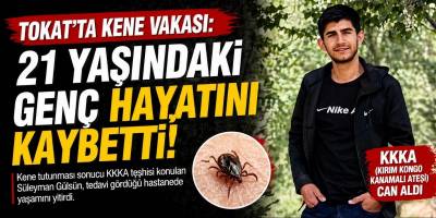 Tokat’ta Kene Vakası: 21 Yaşındaki Genç Hayatını Kaybetti