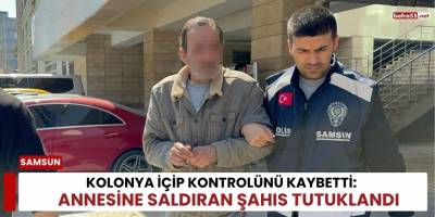 Kolonya İçip Kontrolünü Kaybetti: Annesine Saldıran Şahıs Tutuklandı