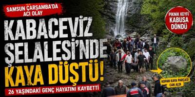 Kabaceviz Şelalesi’nde Kaya Düştü: 26 Yaşındaki Genç Hayatını Kaybetti