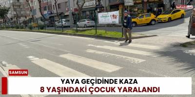 Yaya Geçidinde Kaza: 8 Yaşındaki Çocuk Yaralandı