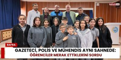 Gazeteci, Polis ve Mühendis Aynı Sahnede: Öğrenciler Merak Ettiklerini Sordu