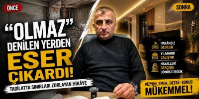 “Olmaz” Denilen Yerden Eser Çıkardı: Tadilatta Sınırları Zorlayan Hikâye