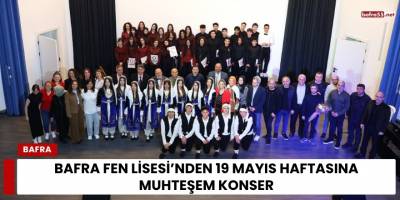 Bafra Fen Lisesi’nden 19 Mayıs Haftasına Muhteşem Konser