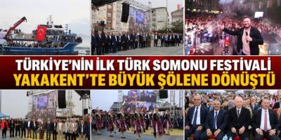 Türkiye’nin İlk Türk Somonu Festivali Yakakent’te Büyük Şölene Dönüştü