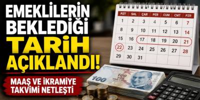 Emeklilerin Beklediği Tarih Açıklandı! Maaş ve İkramiye Takvimi Netleşti