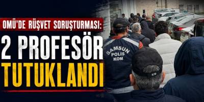 OMÜ’de Rüşvet Soruşturması: 2 Profesör Tutuklandı