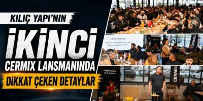 Kılıç Yapı’nın İkinci Cermix Lansmanında Dikkat Çeken Detaylar