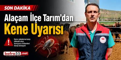 Alaçam İlçe Tarım’dan Kene Uyarısı