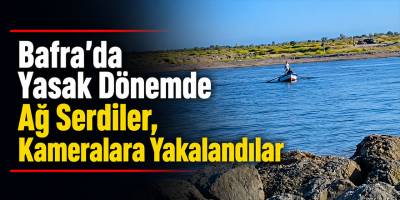 Bafra’da Yasak Dönemde Ağ Serdiler, Kameralara Yakalandılar