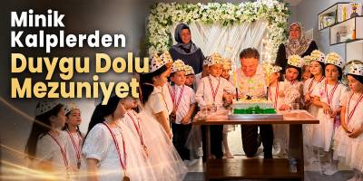 Minik Kalplerden Duygu Dolu Mezuniyet