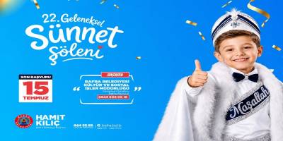 22. Geleneksel Sünnet Şöleni İçin Başvuru Takvimi Belli Oldu