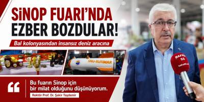 Sinop Fuarı’nda Ezber Bozdular! Bal Kolonyasından İnsansız Deniz Aracına