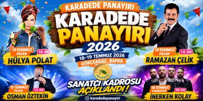 Karadede Panayırı 2026 Sanatçı Kadrosu Açıklandı