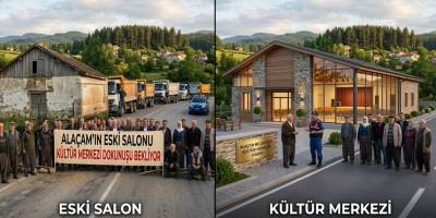 Alaçam’ın Eski Salonuna Kültür Merkezi Dokunuşu