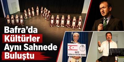 Bafra’da Kültürler Aynı Sahnede Buluştu
