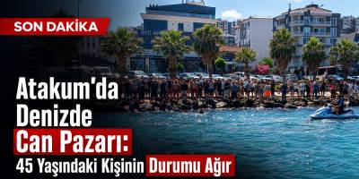 Atakum’da Denizde Can Pazarı: 45 Yaşındaki Kişinin Durumu Ağır