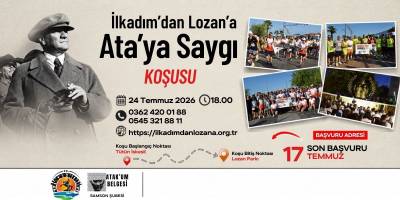 Atakum’da Ata’ya Saygı İçin Koşulacak