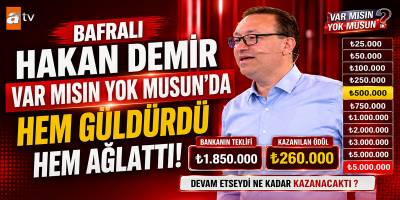 Bafralı Hakan Demir Var mısın Yok musun’da Hem Güldürdü Hem Ağlattı