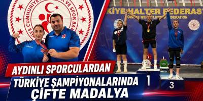 Aydınlı Sporculardan Türkiye Şampiyonalarında Çifte Madalya