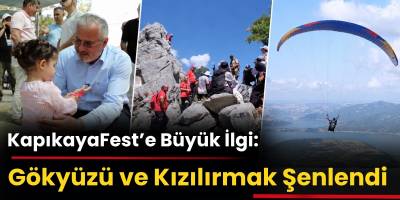 KapıkayaFest’e Büyük İlgi: Gökyüzü ve Kızılırmak Şenlendi
