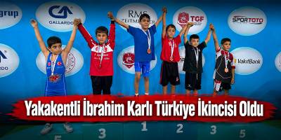 Yakakentli İbrahim Karli Türkiye İkincisi Oldu