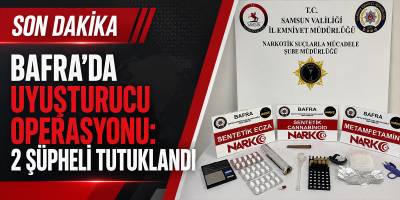 Bafra’da Uyuşturucu Operasyonu: 2 Şüpheli Tutuklandı