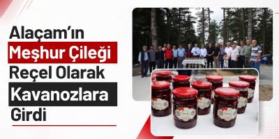Alaçam’ın Meşhur Çileği Reçel Olarak Kavanozlara Girdi