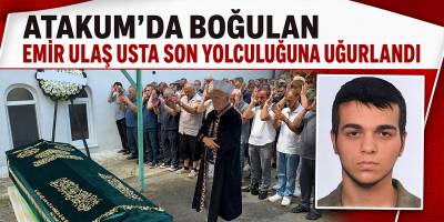 Atakum’da Boğulan Emir Ulaş Usta Son Yolculuğuna Uğurlandı