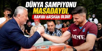 Dünya Şampiyonu Masadaydı Rakibi Başkan Oldu