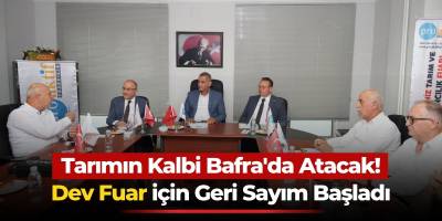 Tarımın Kalbi Bafra’da Atacak! Dev Fuar İçin Geri Sayım Başladı