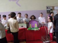 Cumhuriyet Ortaokulunda TUBİTAK Bilim Fuarı