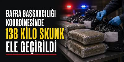Bafra Başsavcılığı Koordinesinde 138 Kilo Skunk Ele Geçirildi