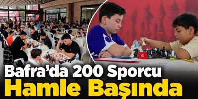 Bafra’da 200 Sporcu Hamle Başında