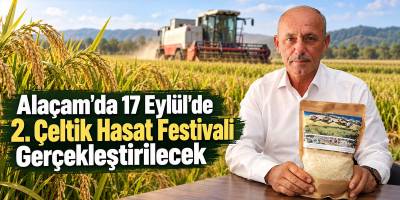 Alaçam'da 17 Eylül’de 2. Çeltik Hasat Festivali Gerçekleştirilecek
