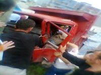 SAMSUNDA FECİ KAZA: 1 ÖLÜ, 4 YARALI