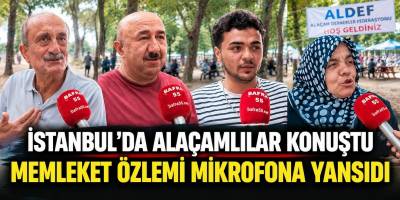 İstanbul’da Alaçamlılar Konuştu Memleket Özlemi Mikrofona Yansıdı